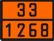 Табличка по ДОПОГ 33/1268 (нефти дистилляты и нефтепродукты, н.у.к.)