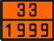 Табличка по ДОПОГ 33/1999 (гудроны жидкие, включая битум дорожный, растворенный в нефтяном дистилляте)